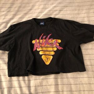 Vintage nike cropped tee